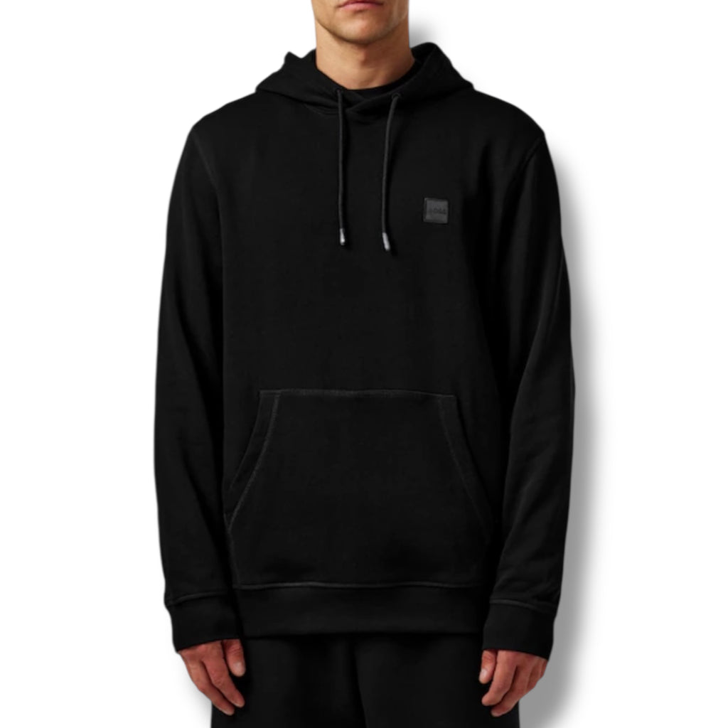 HUGO BOSS PATCH OTTH HOODIE BLACK