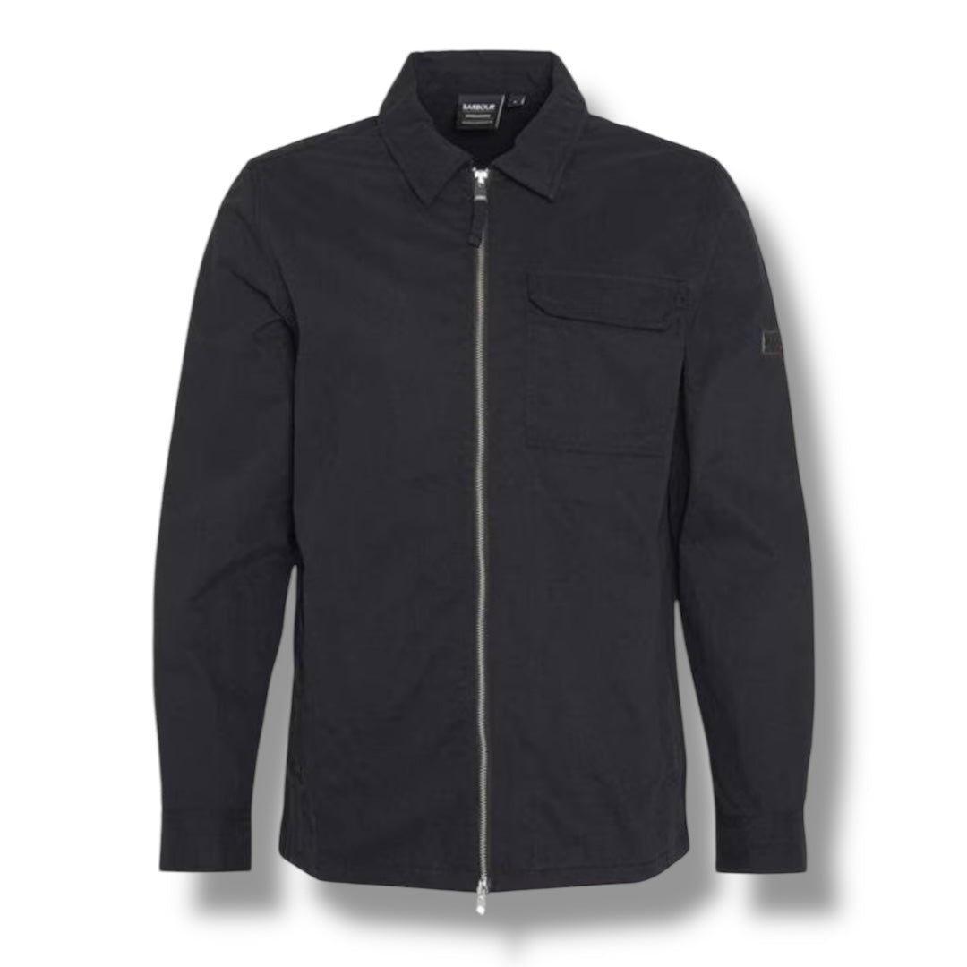 BARBOUR INTERNATIONAL MAZE OVERSHIRT BLACK