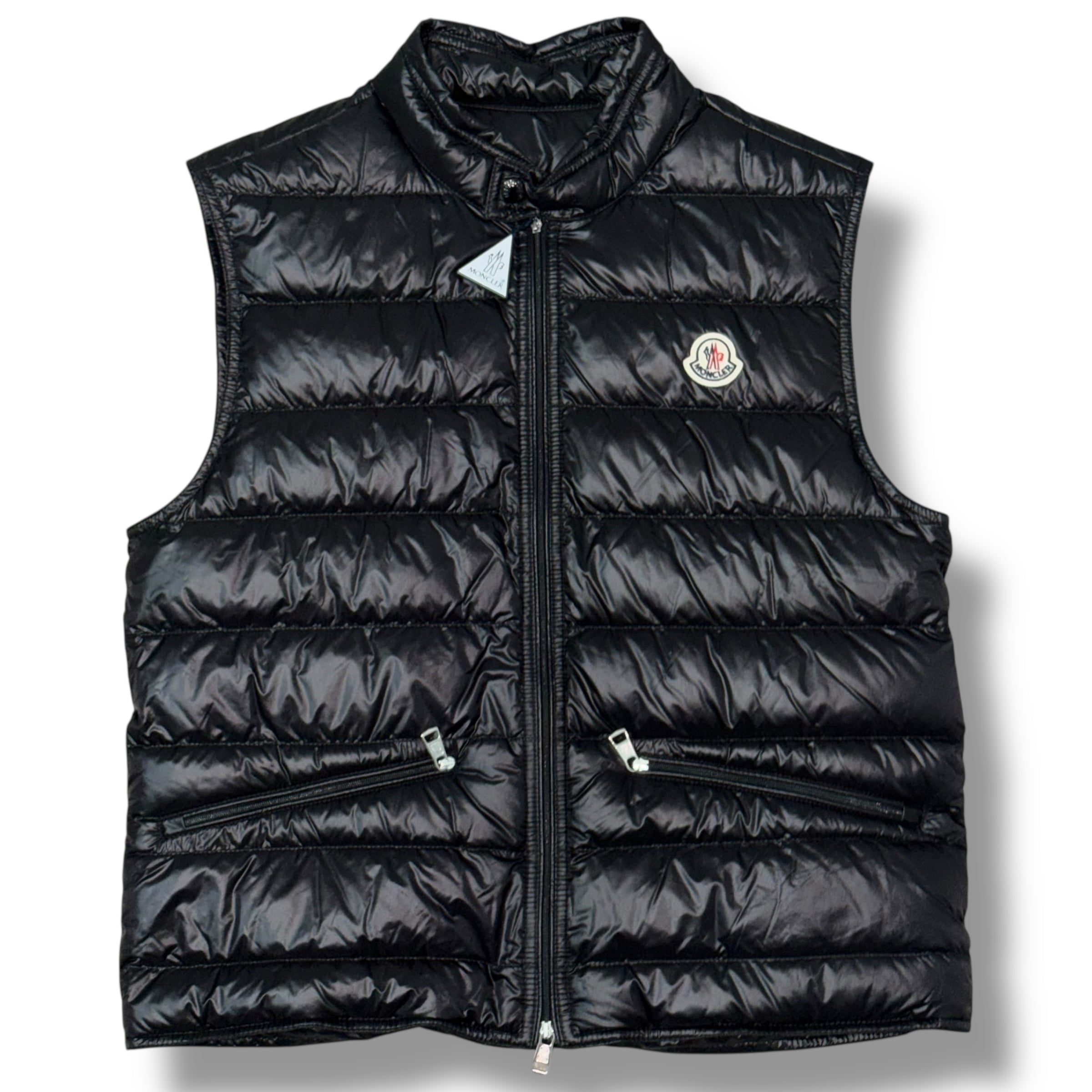 MONCLER GUI GILET BLACK