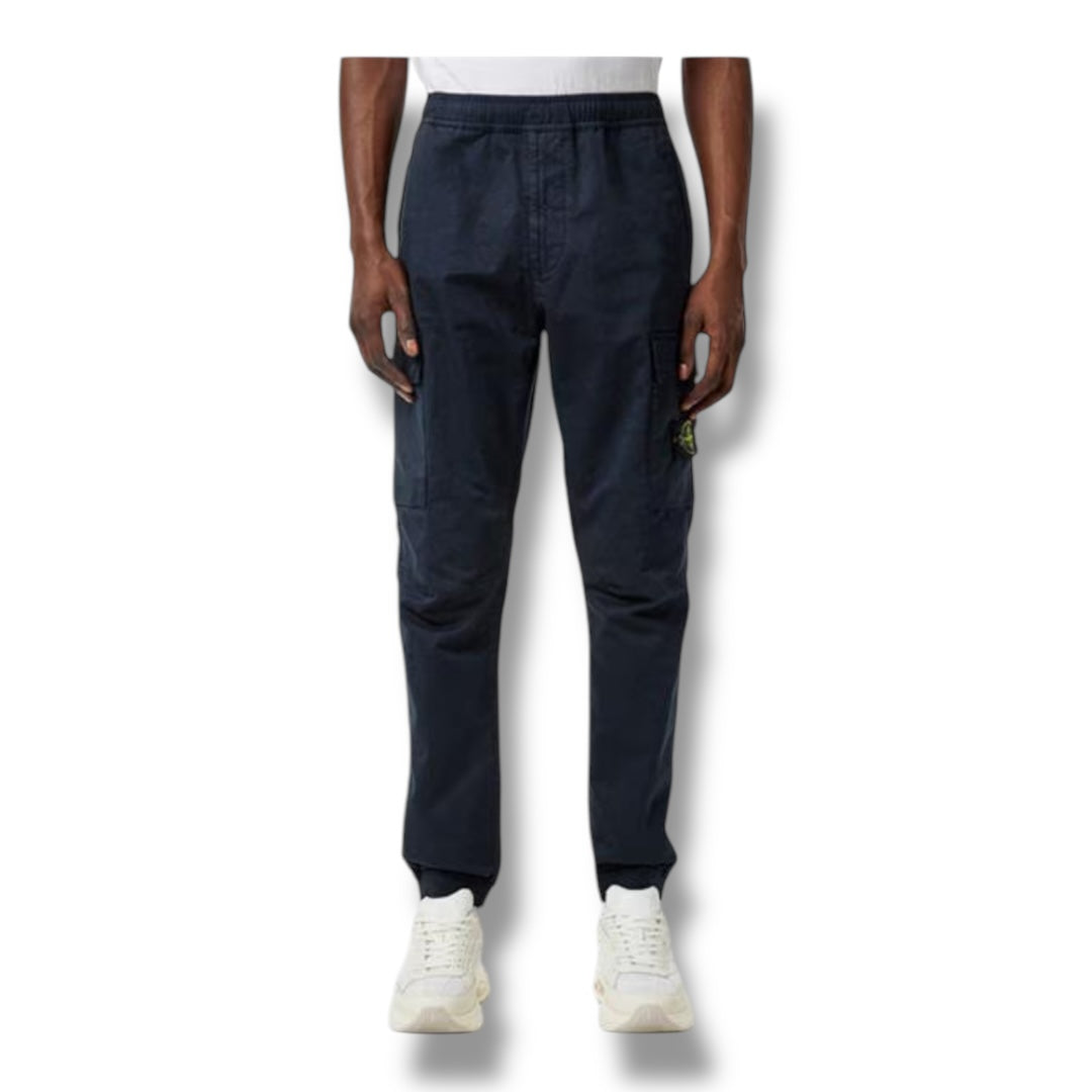 STONE ISLAND RASO CARGO PANTS ANTHRACITE GREY