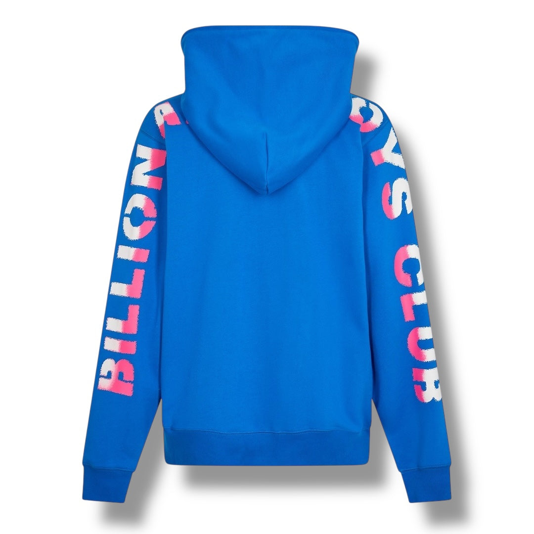 BILLIONAIRE BOYS CLUB ASTRO BOY ZIP UP HOODIE BLUE