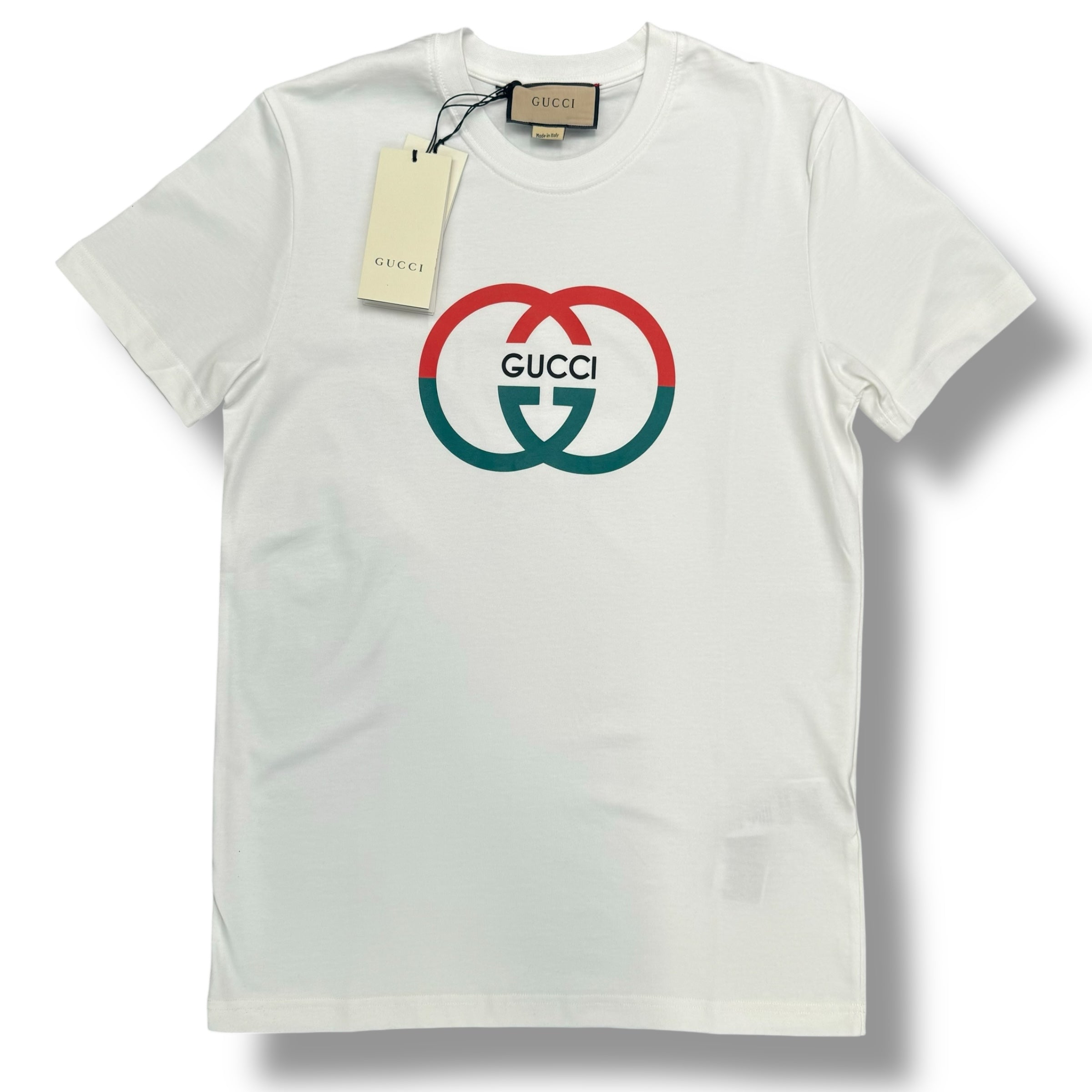GUCCI GG INTERLOCKING T-SHIRT WHITE