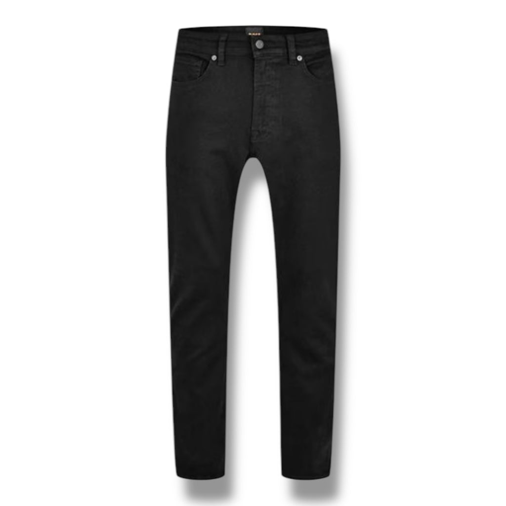 HUGO BOSS MAIN STRAIGHT LEG JEANS BLACK