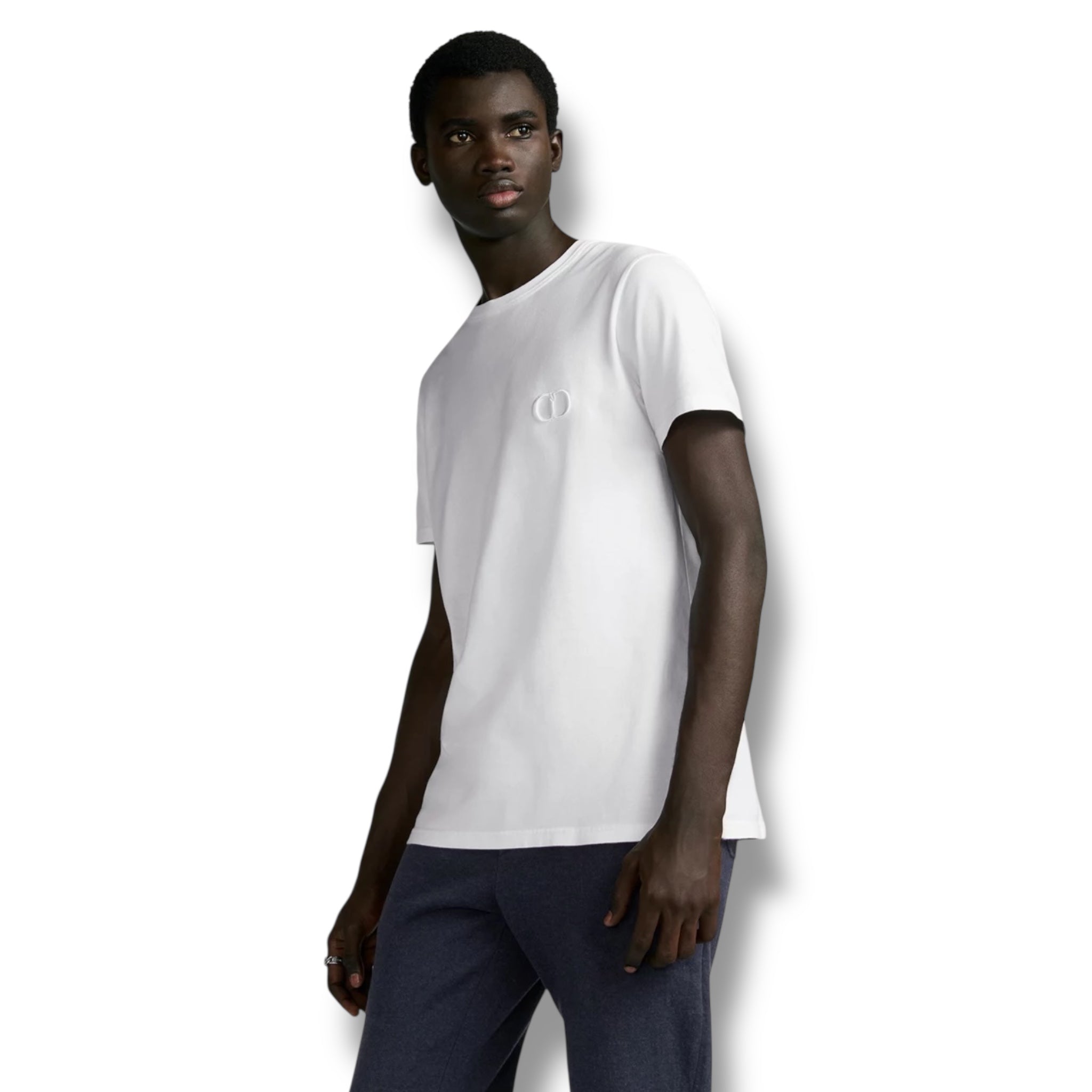 DIOR CD LOGO T-SHIRT WHITE