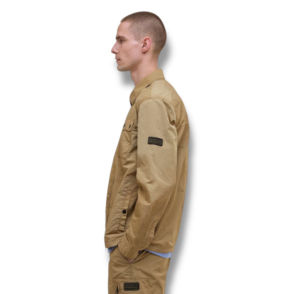 BARBOUR INTERNATIONAL OVERSHIRT BEIGE