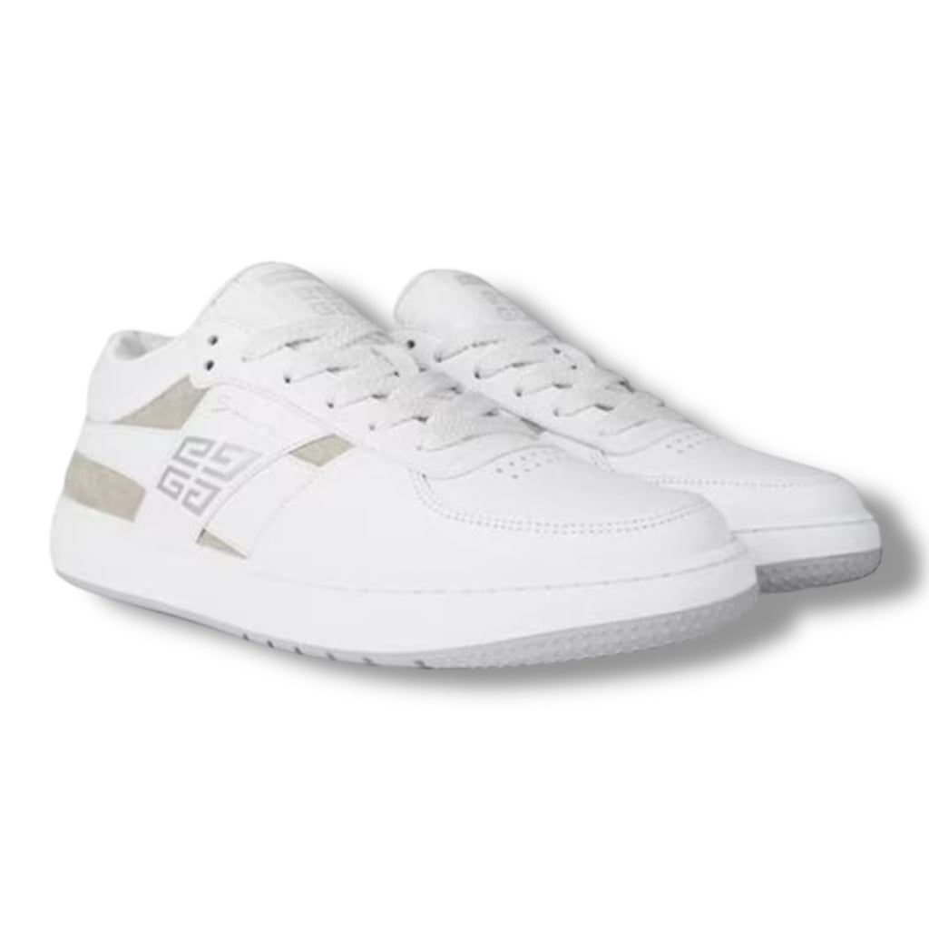 GIVENCHY G LOW TRAINERS WHITE