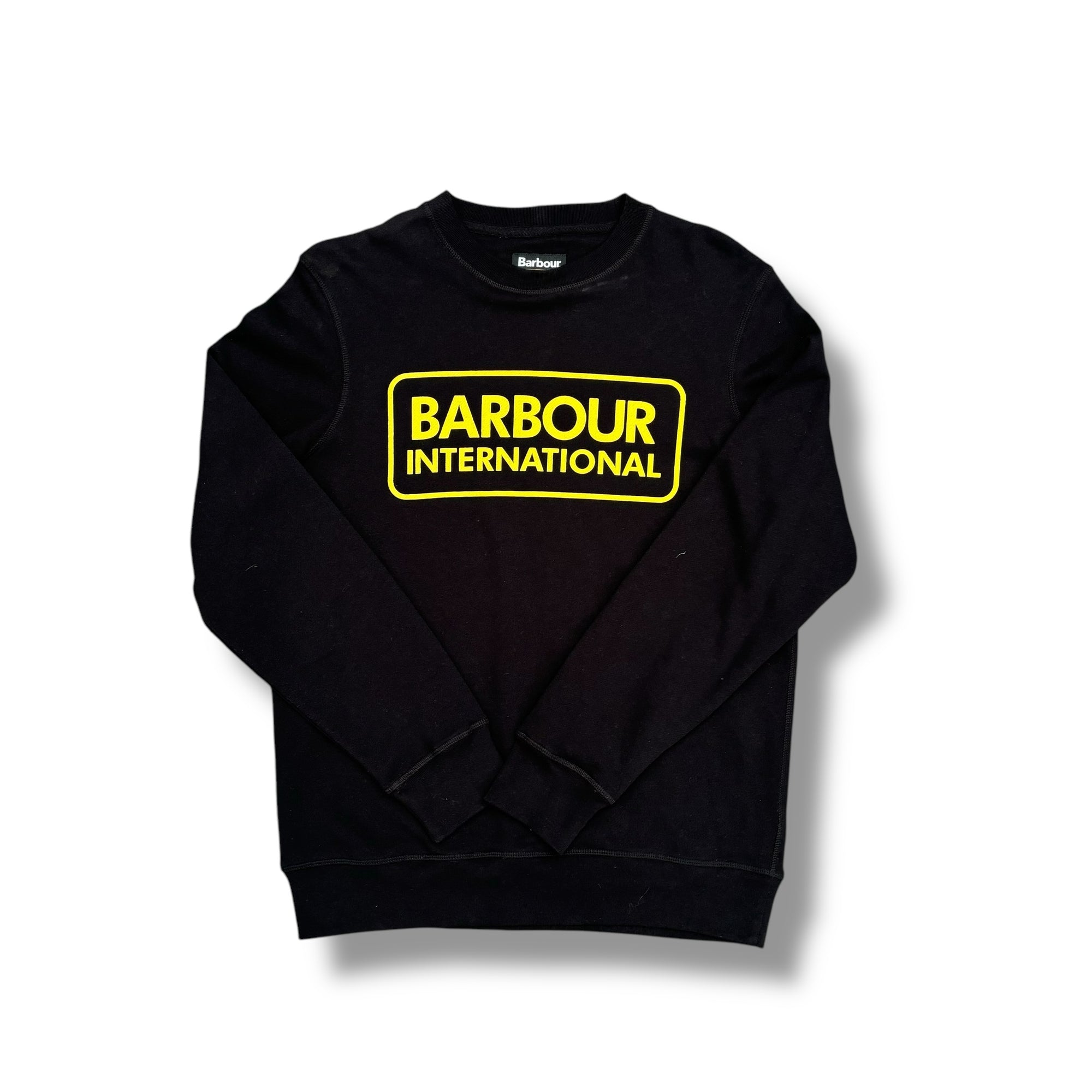 BARBOUR INTERNATIONAL SWEATSHIRT BLACK