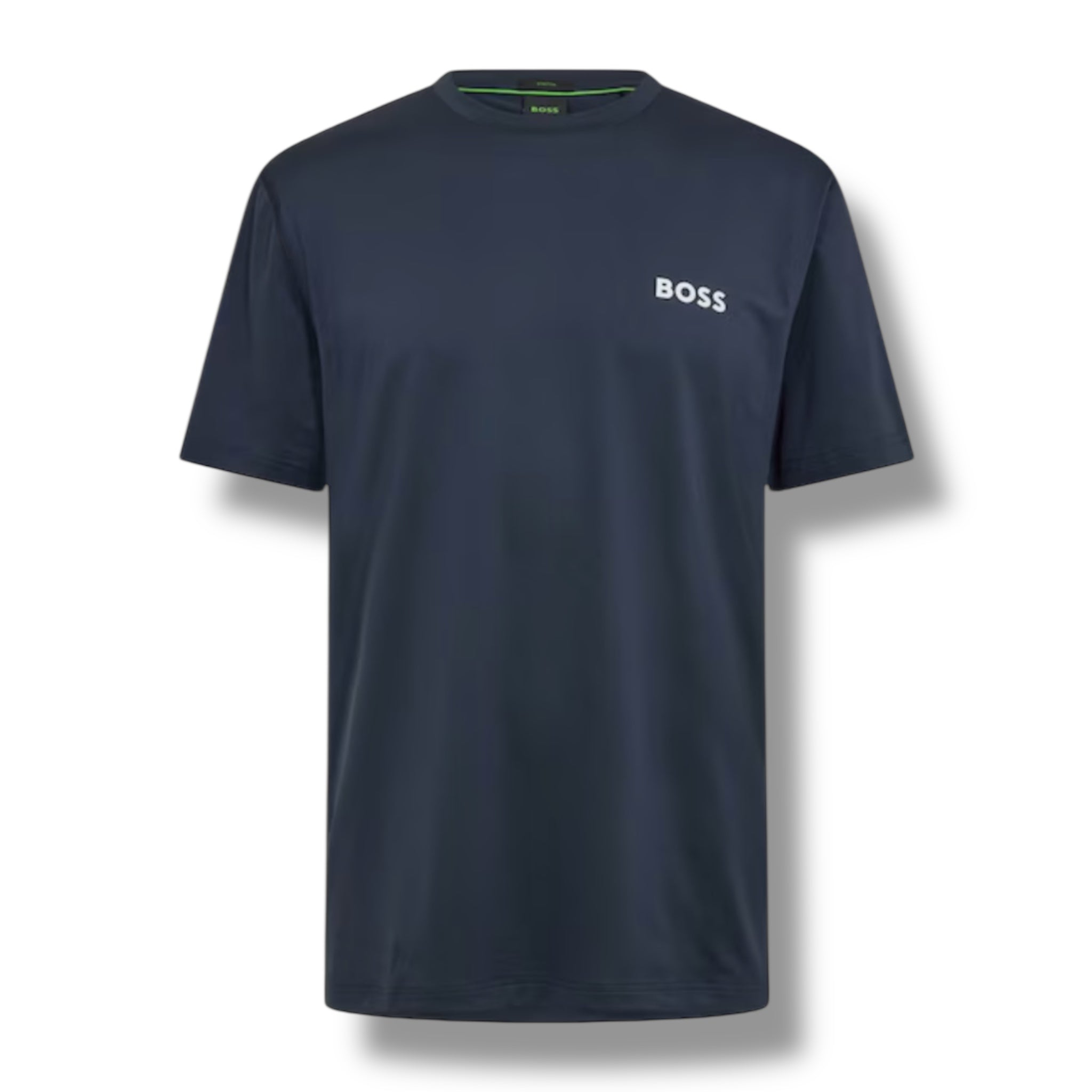 HUGO BOSS GYM KIT TRIPLE SET TECH 1/4 ZIP - T-SHIRT & SHORTS NAVY BLUE