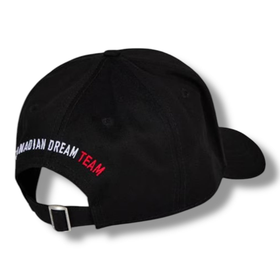 DSQUARED2 MILANO BASEBALL CAP BLACK