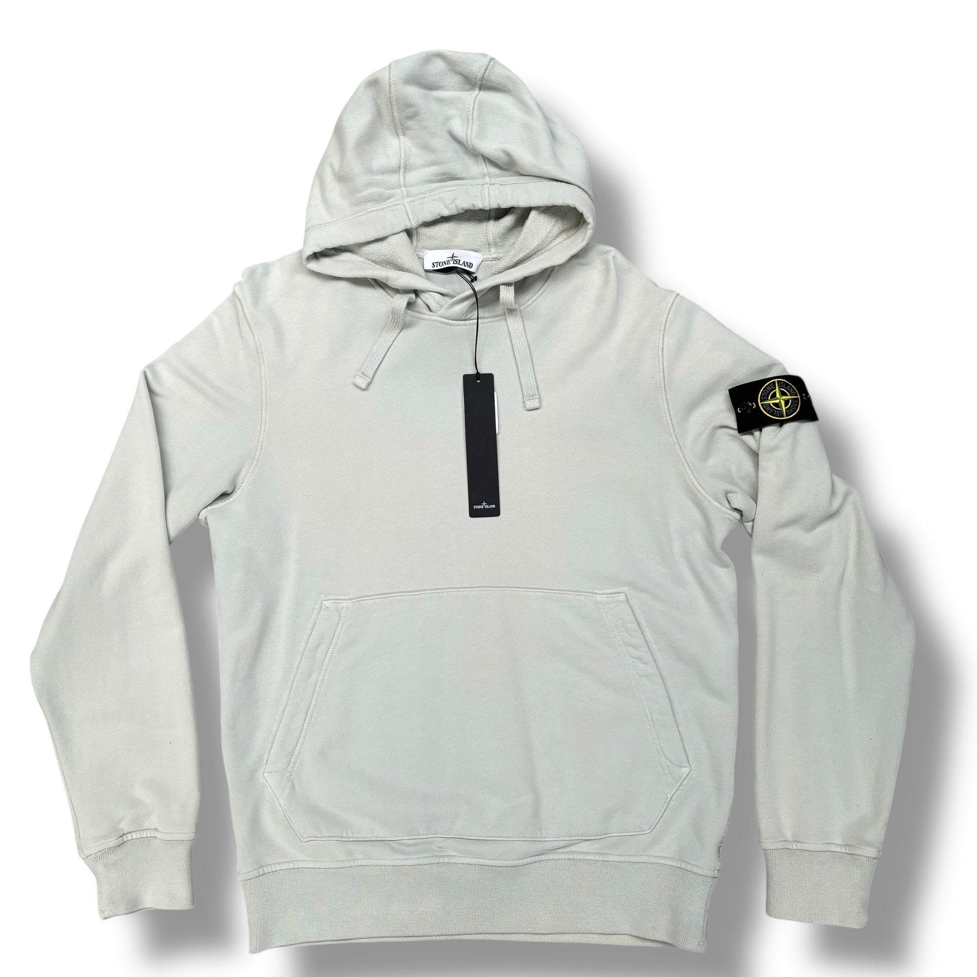 STONE ISLAND ARM BADGE OTTH HOODED SWEATSHIRT GRIGIO GREY