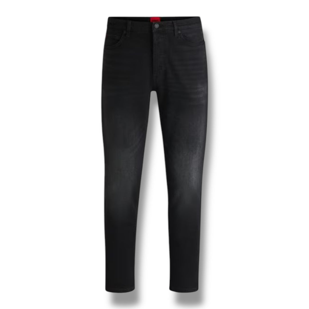 HUGO 634 STRAIGHT LEG JEANS BLACK