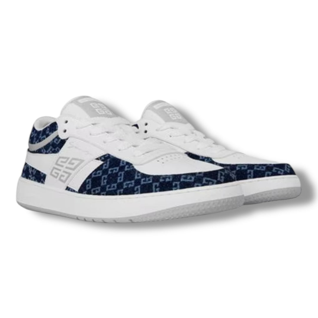 GIVENCHY G LOW TRAINERS WHITE - BLUE