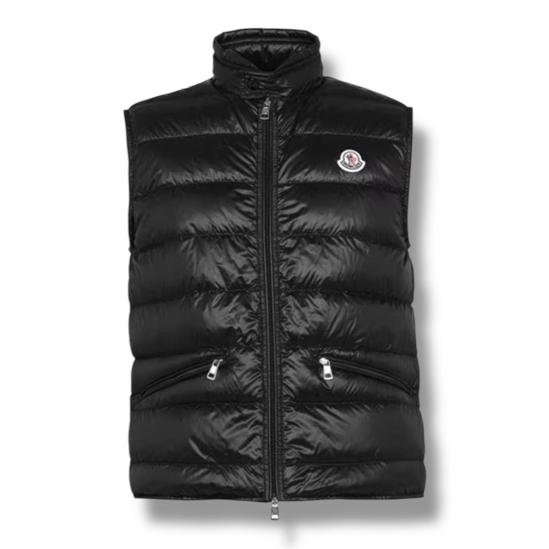 MONCLER GUI GILET BLACK