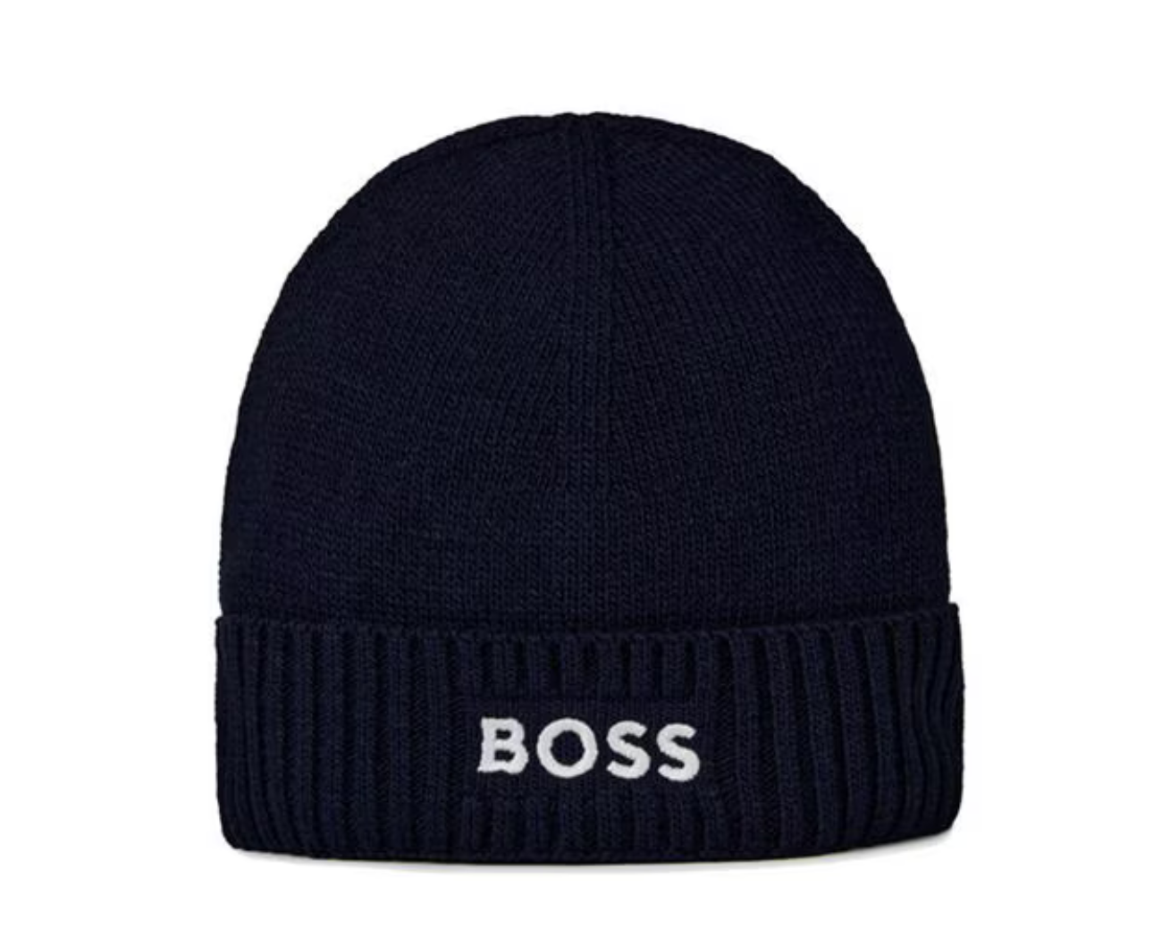 HUGO BOSS BEANIE HAT BLACK