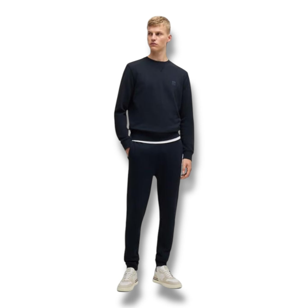 HUGO BOSS PATCH FULL TRACKSUIT NAVY