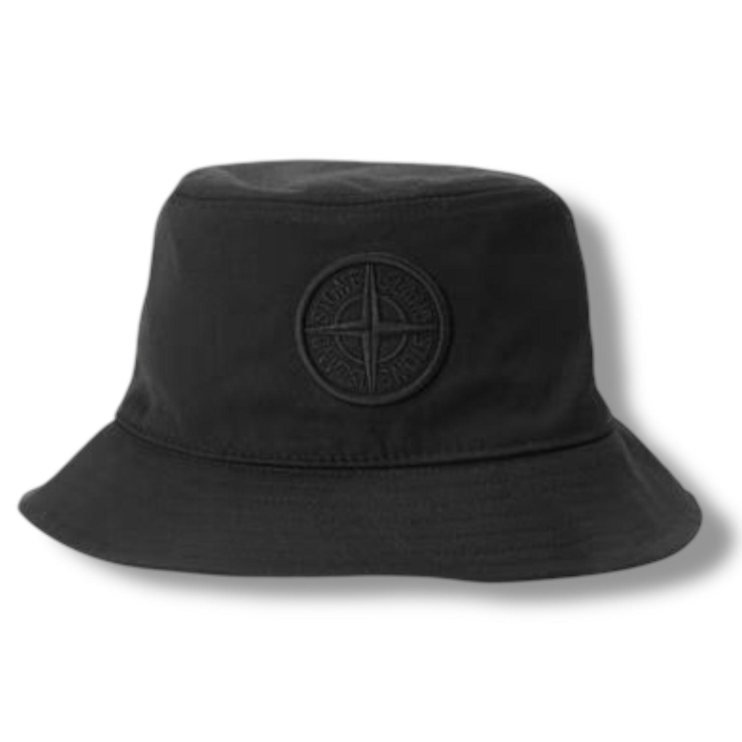 STONE ISLAND COMPASS BUCKET HAT BLACK