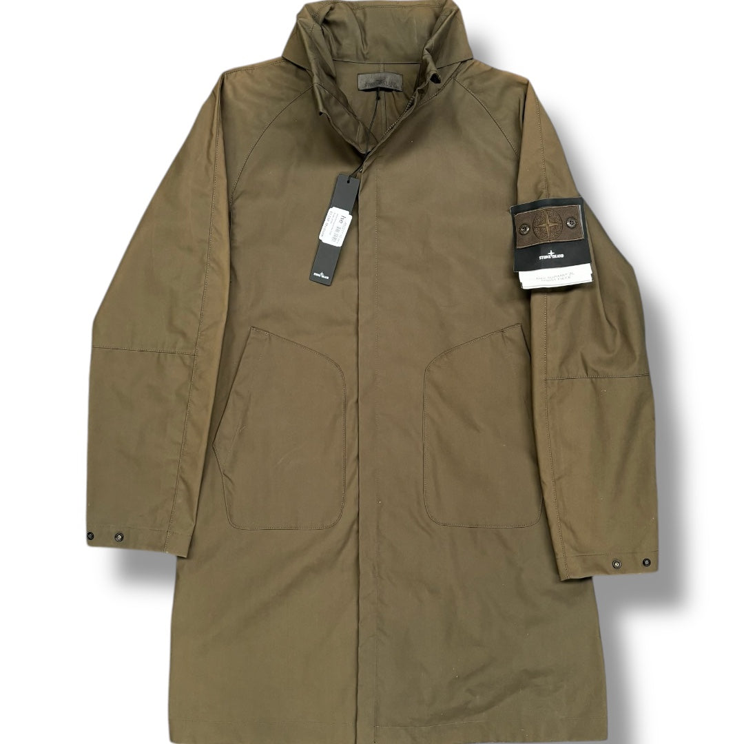 STONE ISLAND GHOST PIECE SUPIMA 2L MAC KHAKI GREEN * SALE *