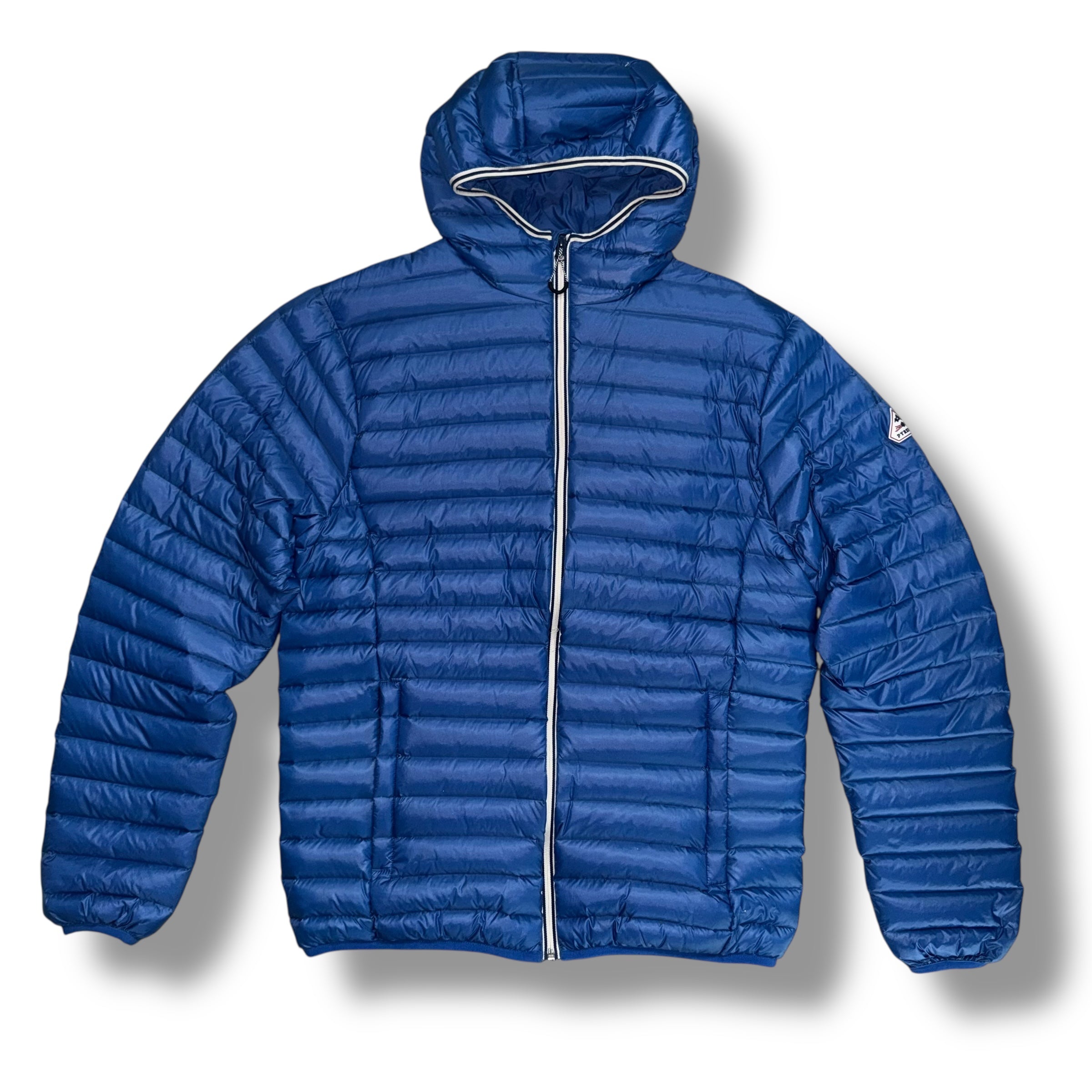 PYRENEX BRUCE LITE HOODED PUFFER JACKET BLUE