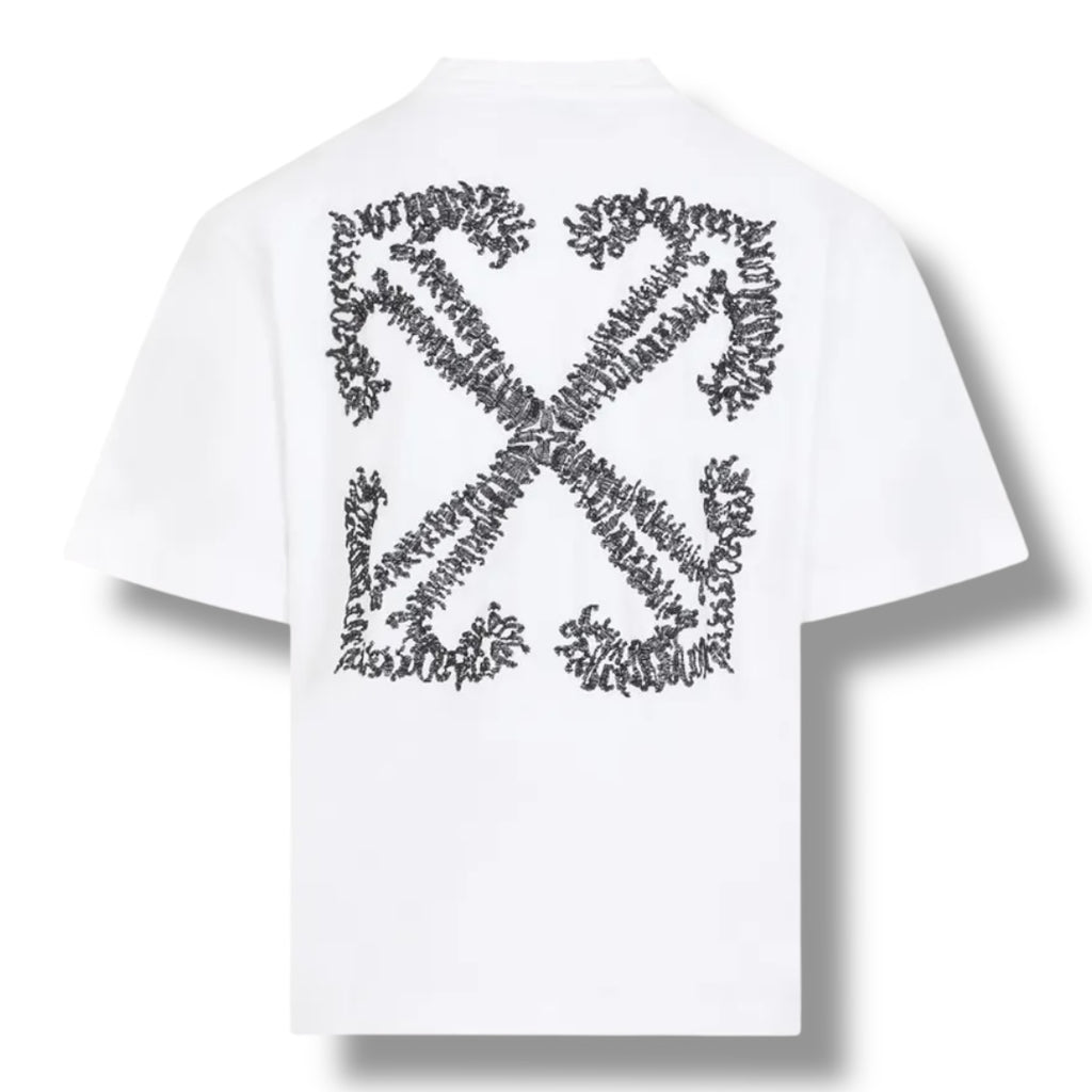 OFF WHITE TATTOO ARROWS T-SHIRT WHITE