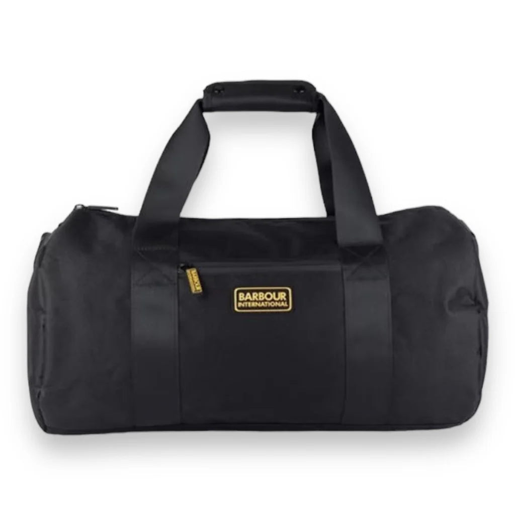 BARBOUR DUFFLE BAG BLACK