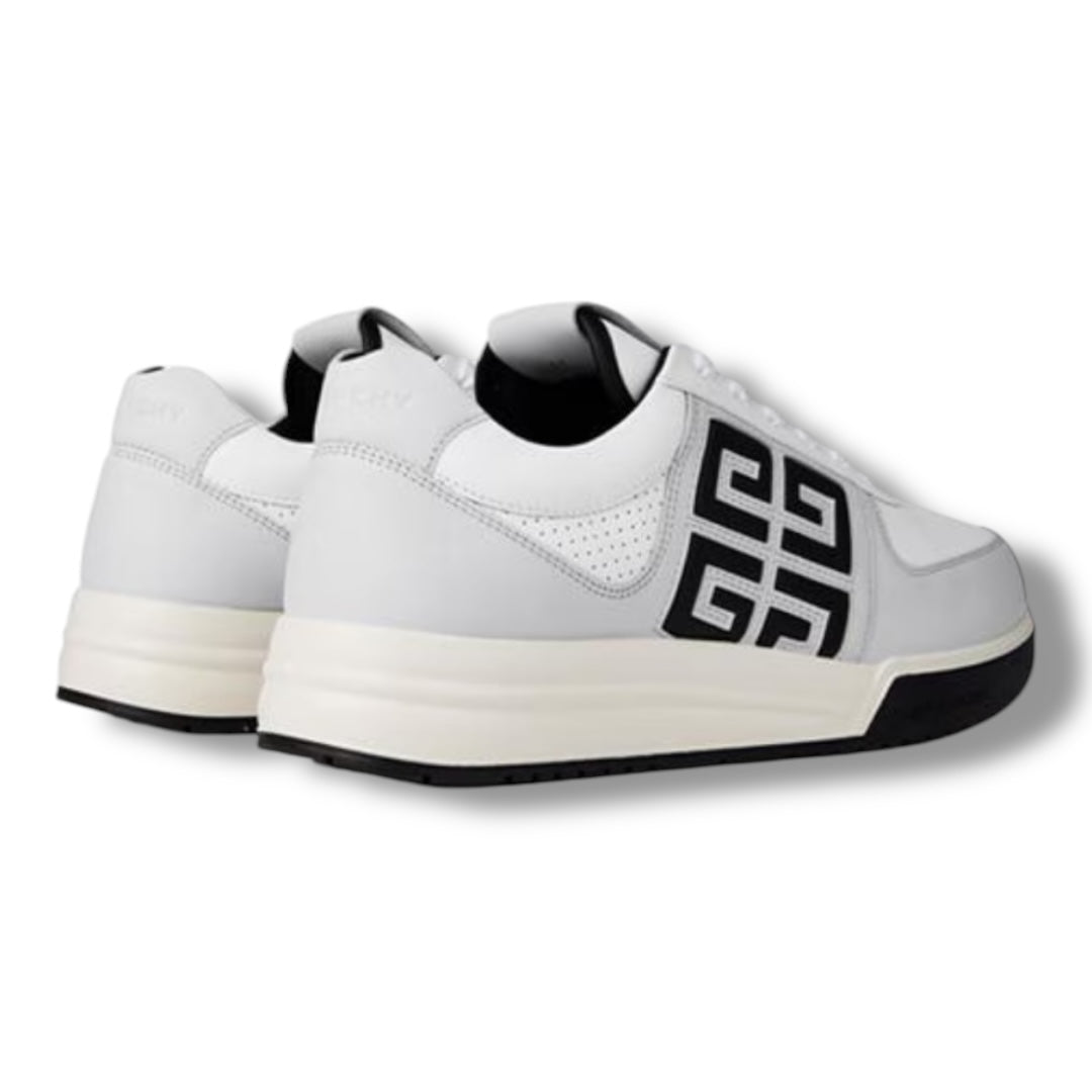 GIVENCHY 4G LOW TRAINERS GREY - BLACK