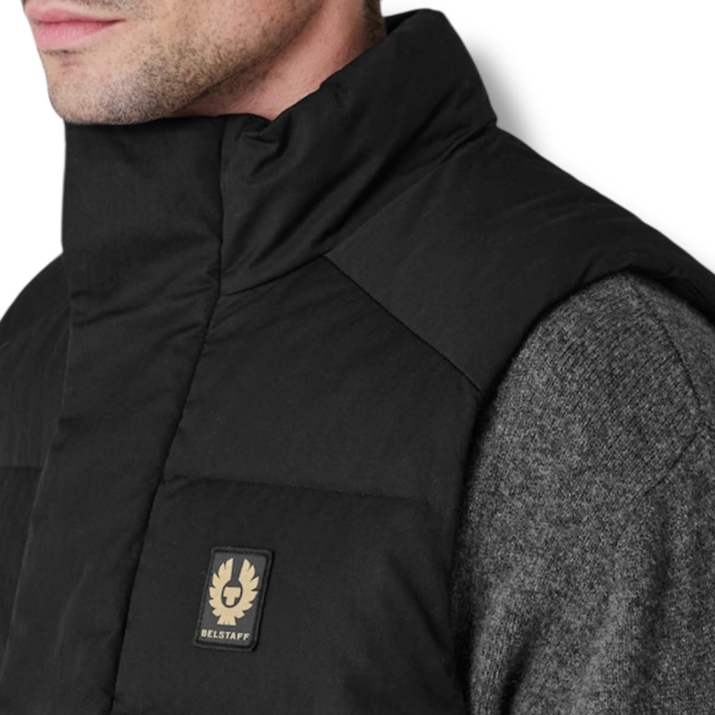 BELSTAFF APEX PUFFER GILET BLACK