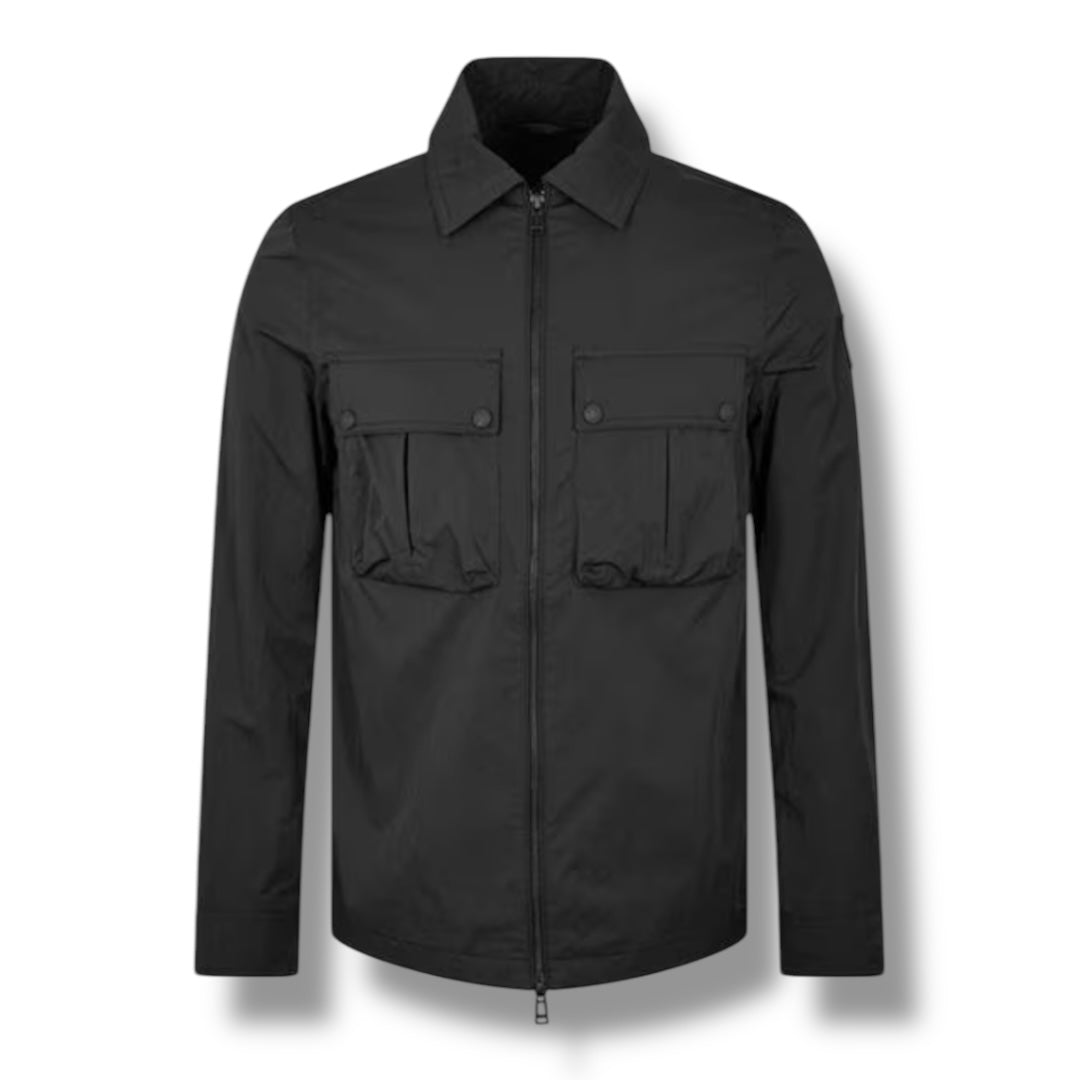 BELSTAFF STRIDE OVERSHIRT BLACK
