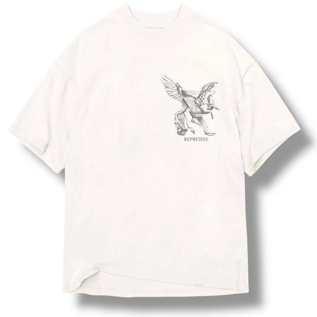 REPRESENT ELEGANCE T-SHIRT WHITE