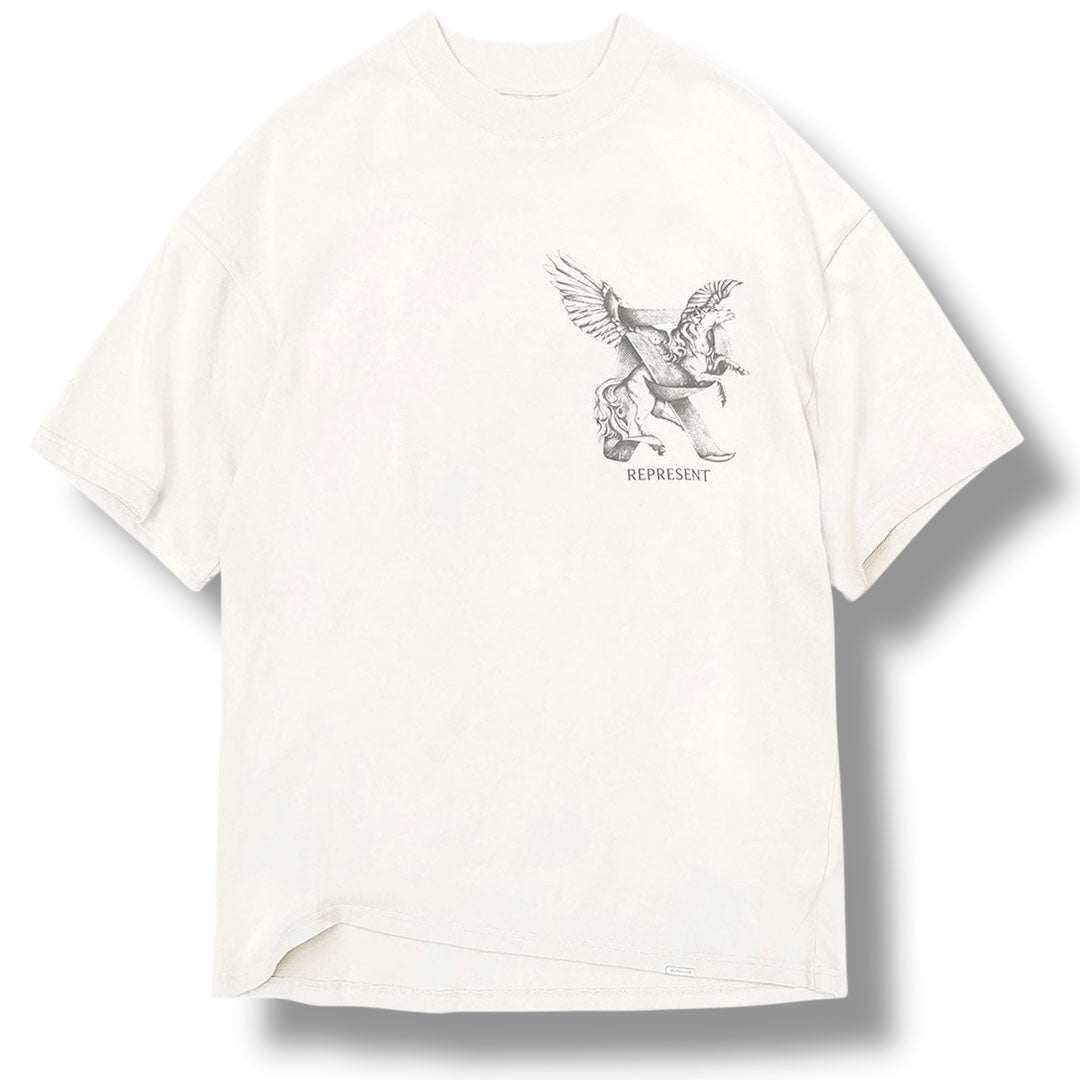 REPRESENT ELEGANCE T-SHIRT WHITE