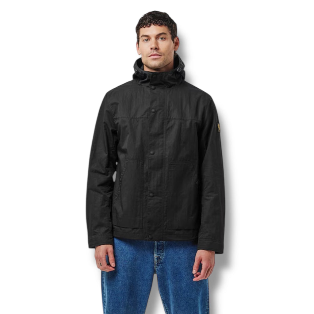 BELSTAFF WATERPROOF RAIN JACKET BLACK