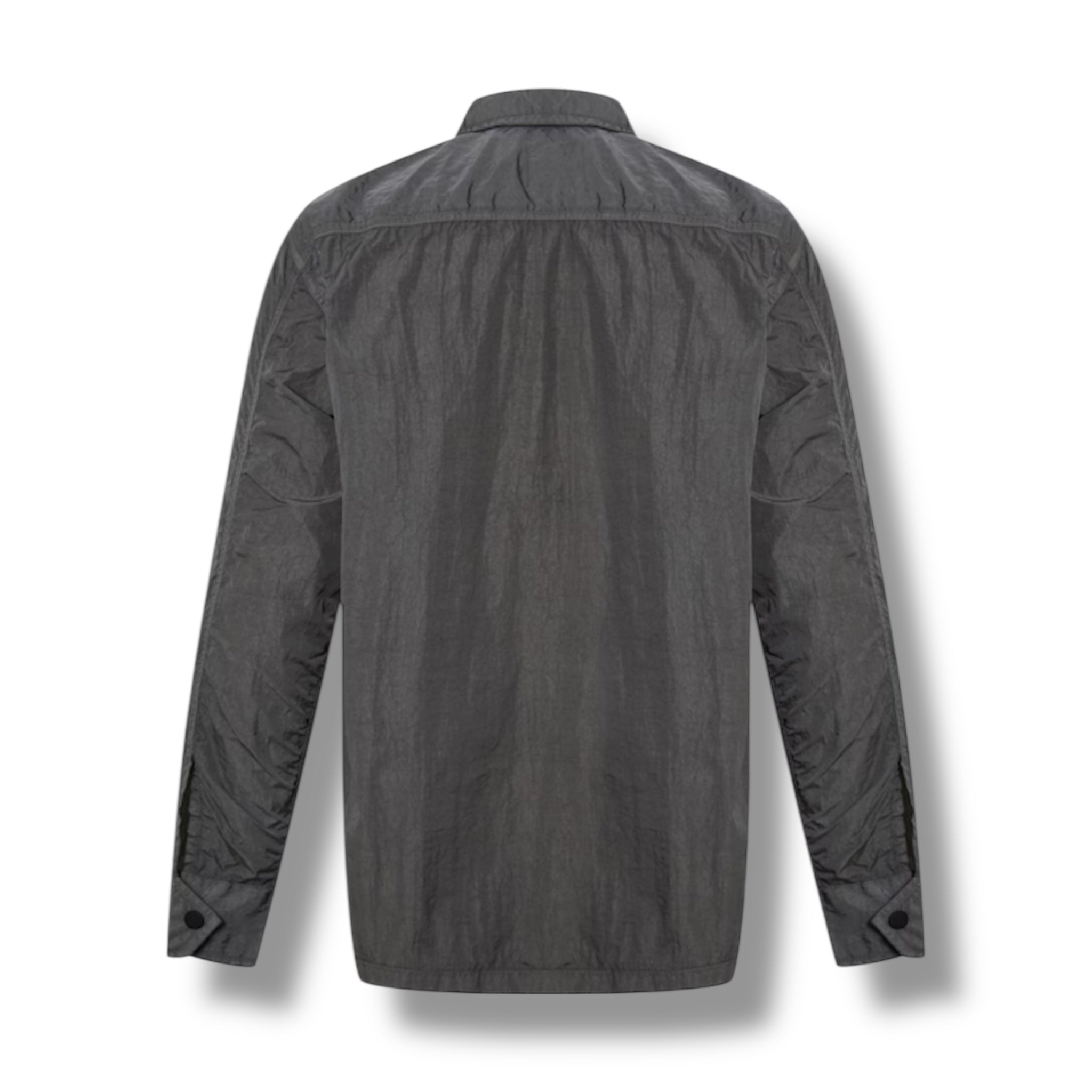 HUGO BOSS NYLON OVERSHIRT GREY
