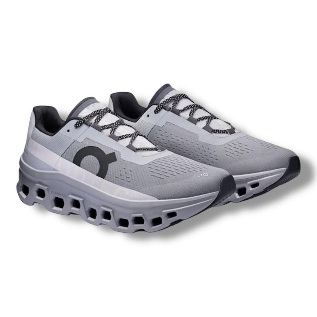 ON RUNNING CLOUDMONSTER TRAINERS GREY