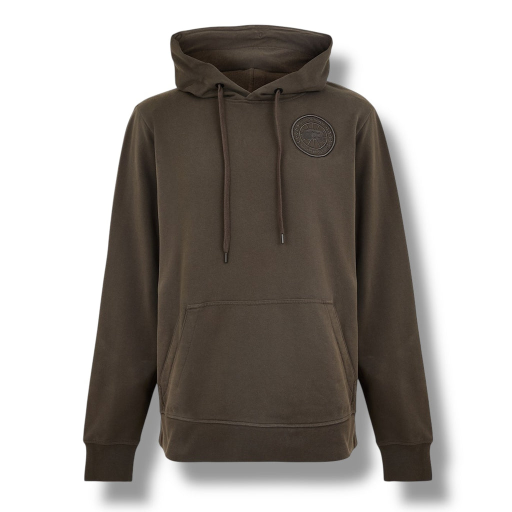 CANADA GOOSE BLACKOUT HURON HOODIE VOLCANIC GREY