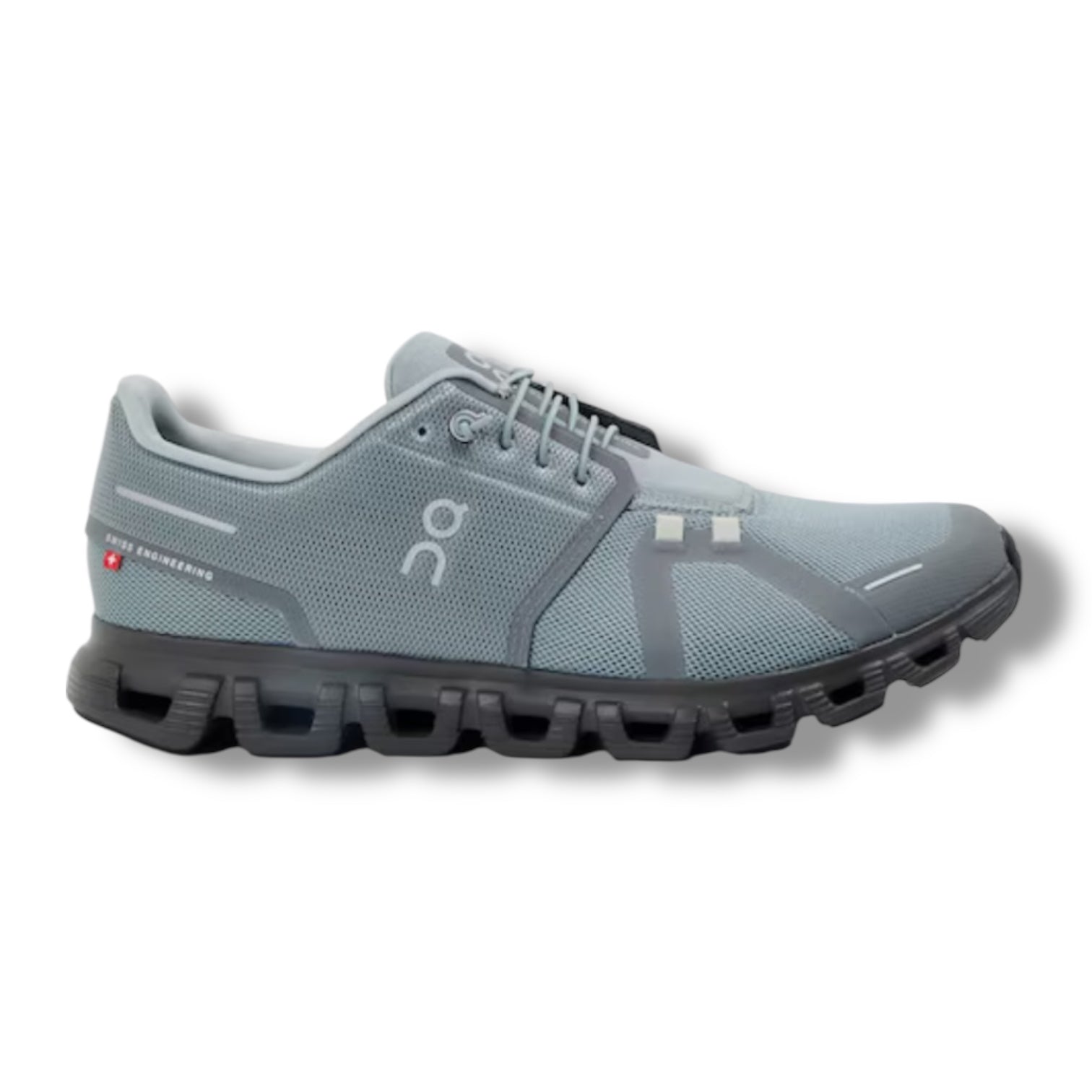ON RUNNING CLOUD 6 TRAINERS BLUE GREY