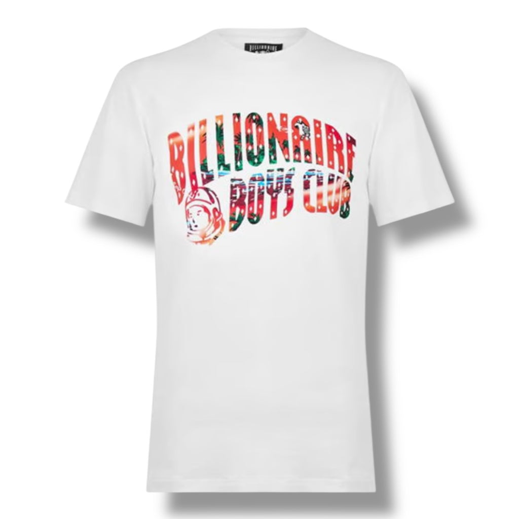 BILLIONAIRE BOYS CLUB TROPICAL ARCH T-SHIRT WHITE