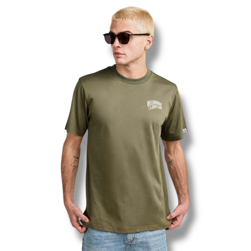 BILLIONAIRE BOYS CLUB SMALL ARCH T-SHIRT OLIVE GREEN