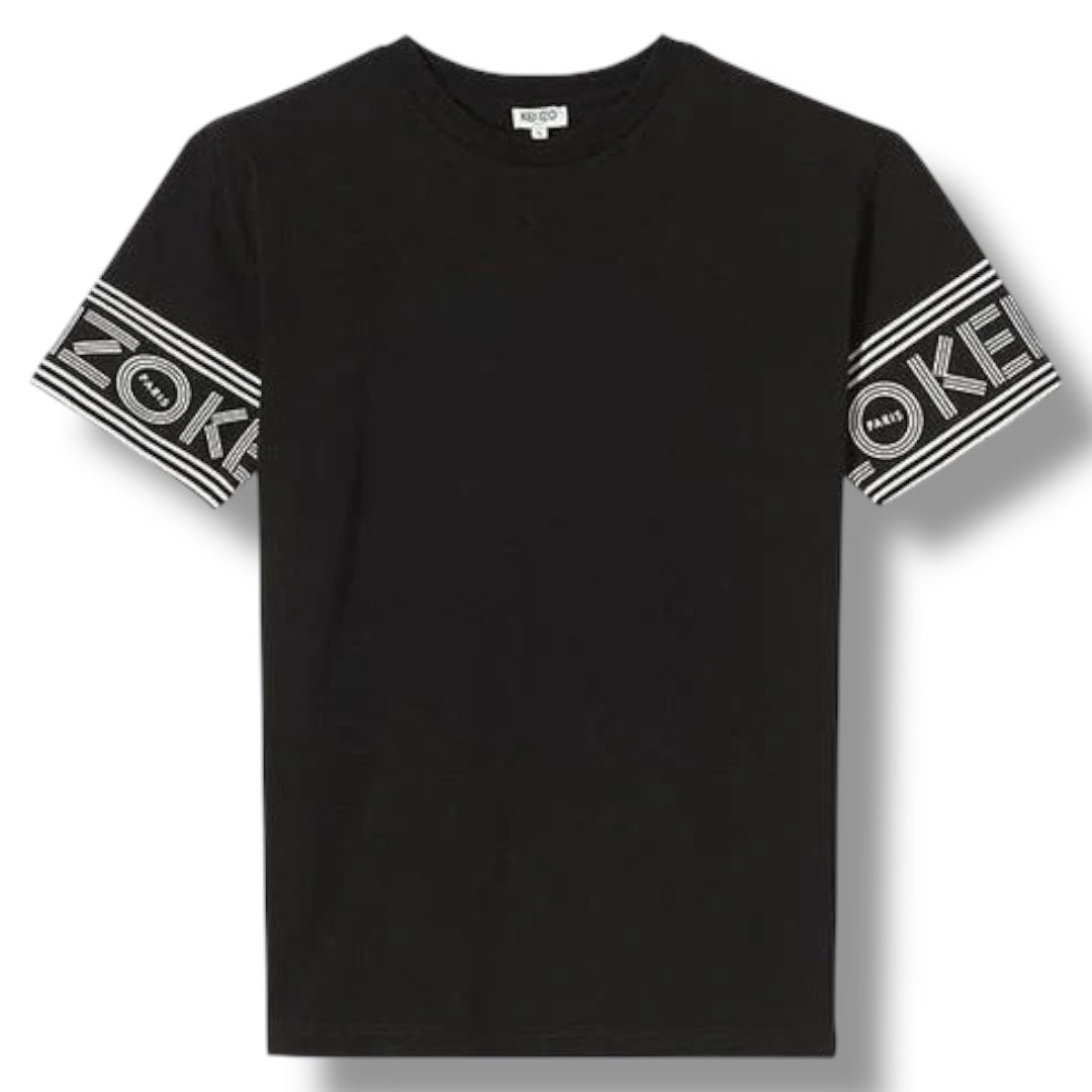 KENZO ARM TRIM T-SHIRT BLACK