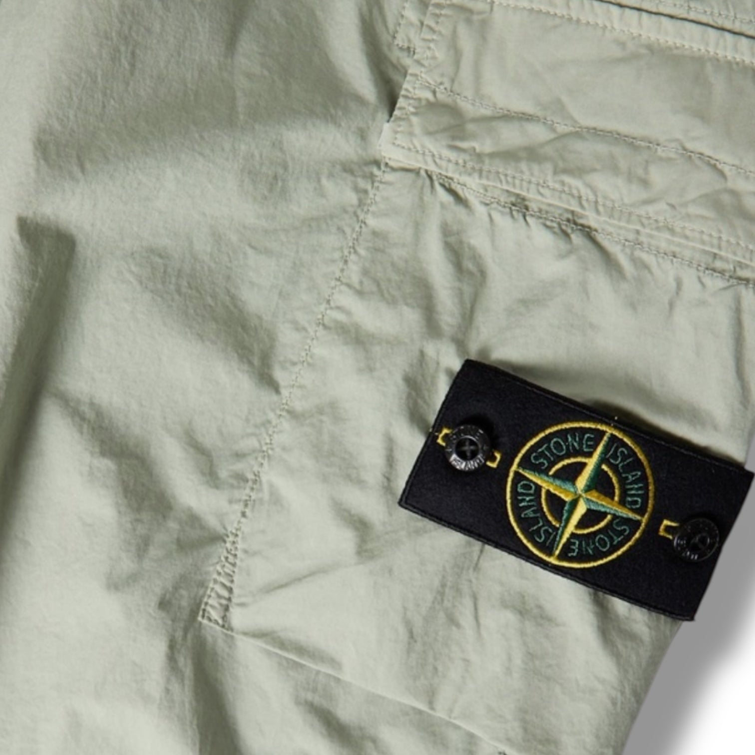 STONE ISLAND TELA CARGO PANT SAGE GREEN