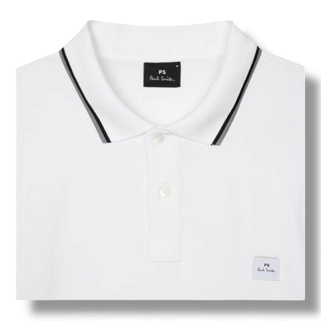 PAUL SMITH PS POLO SHIRT WHITE