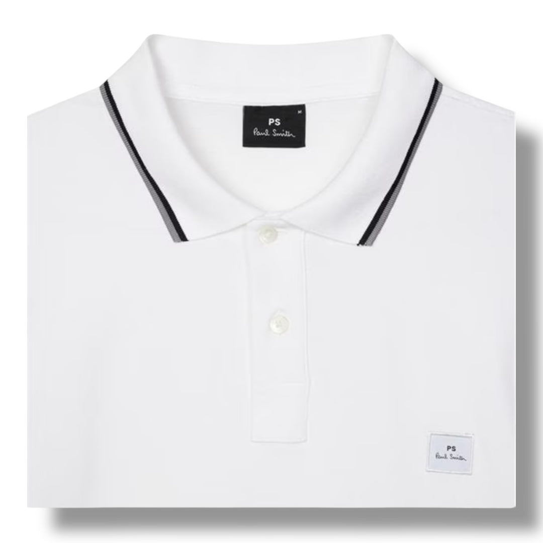 PAUL SMITH PS POLO SHIRT WHITE