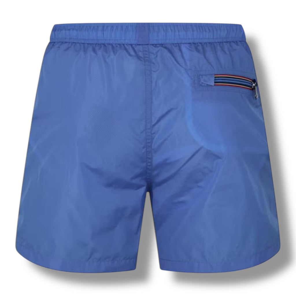 MONCLER NYLON SWIM SHORTS BLUE
