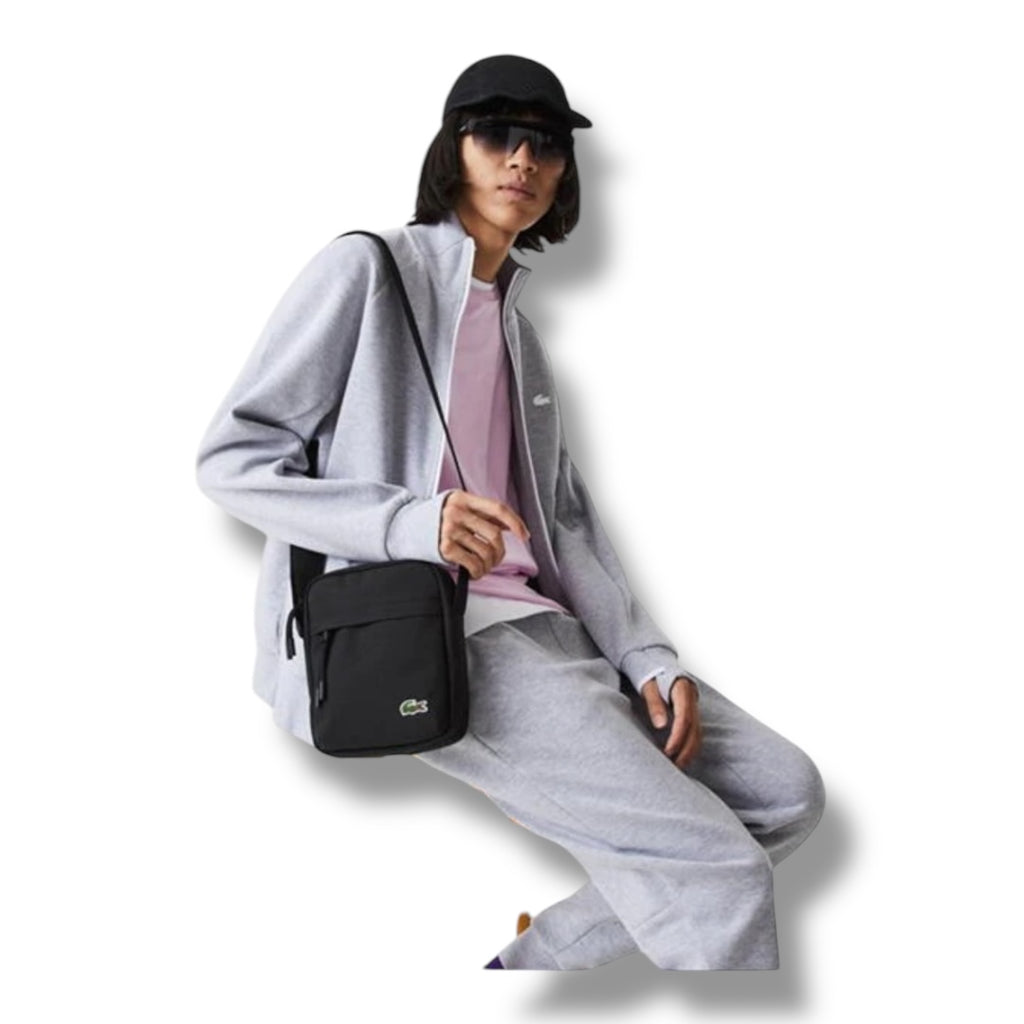 LACOSTE CROSSBODY BAG BLACK