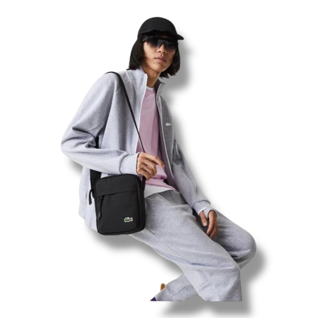 LACOSTE CROSSBODY BAG BLACK