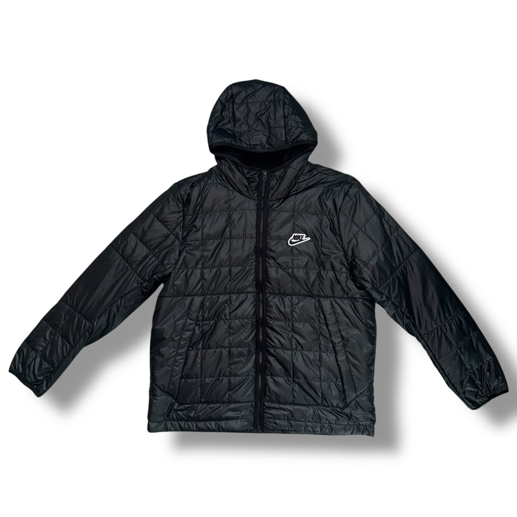 NIKE SPORTSWEAR HOODED JACKET BLACK