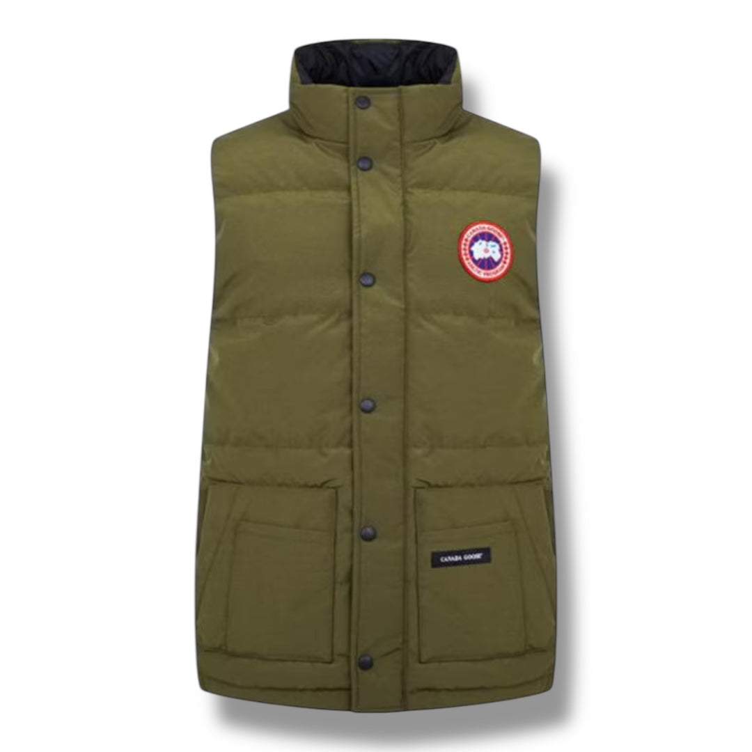 CANADA GOOSE FREESTYLE GILET KHAKI GREEN