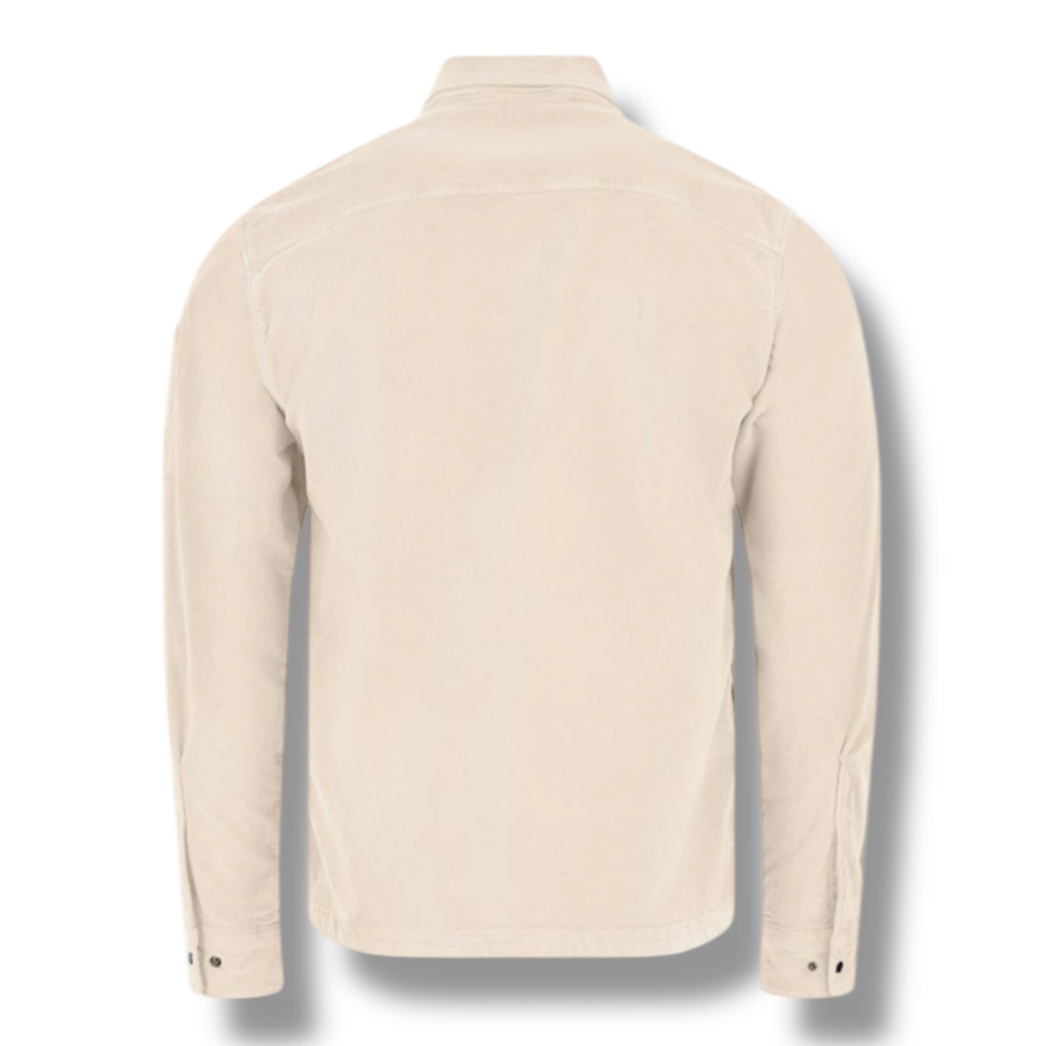 CP COMPANY LENS CORDUROY OVERSHIRT PISTACHIO BEIGE