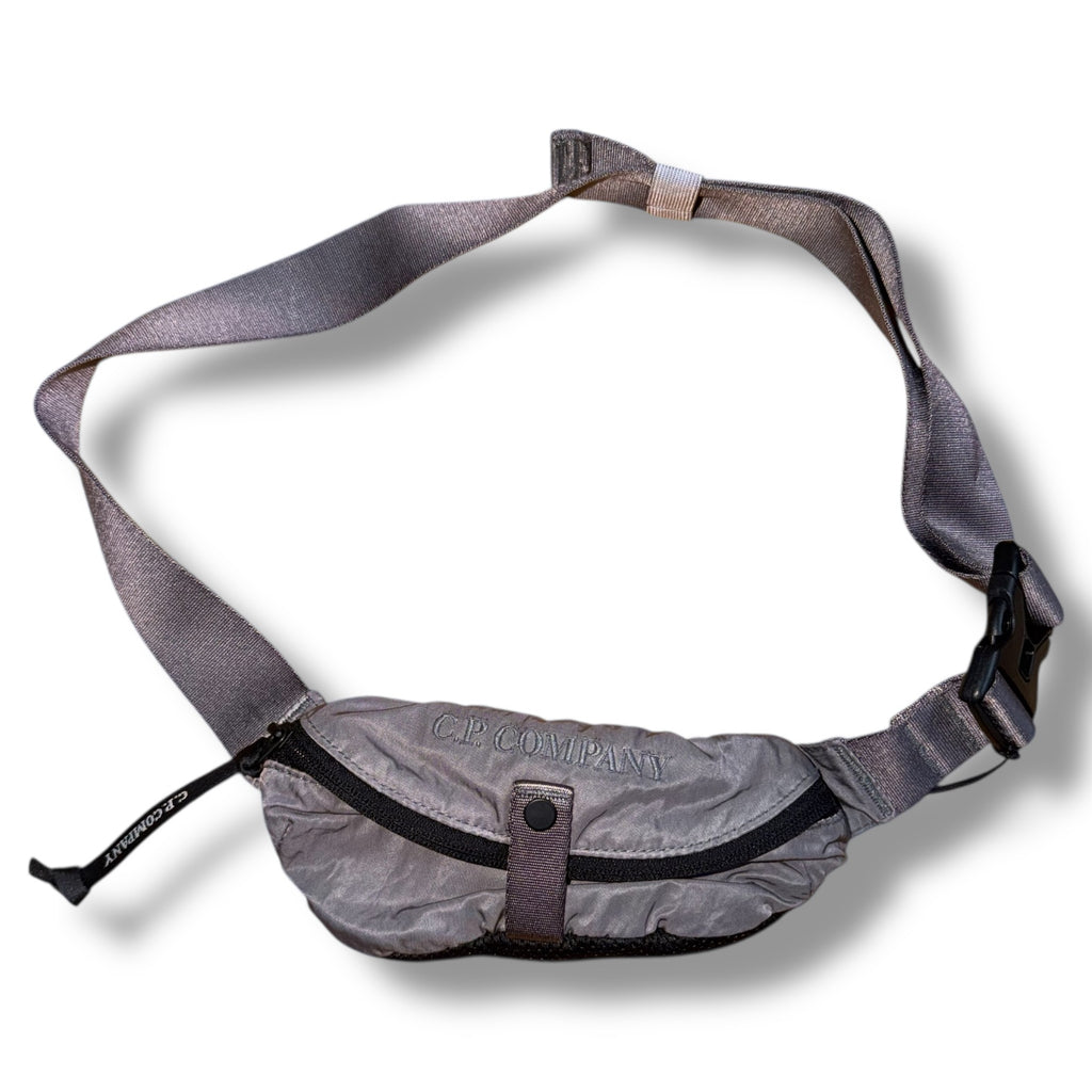 CP COMPANY MINI BUM CROSSBODY BAG GREY