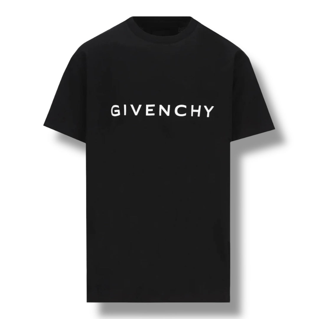 GIVENCHY PARIS TEXT T-SHIRT BLACK