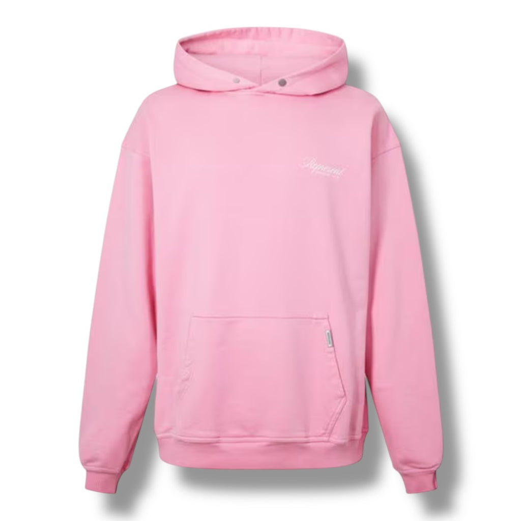 REPRESENT OWNERS CLUB SCRIPT OTTH HOODIE PINK