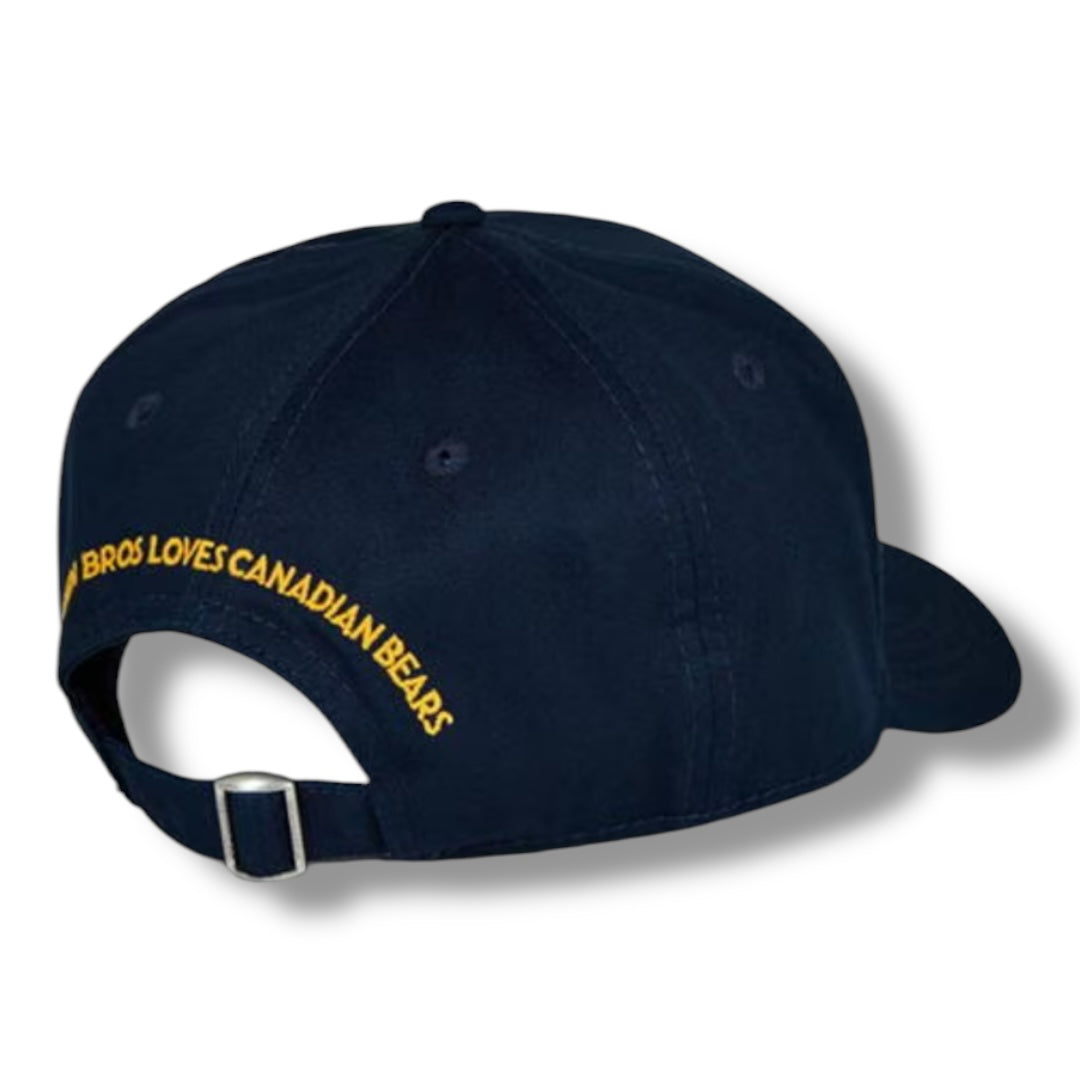 DSQUARED2 BEAR BASEBALL CAP BLUE
